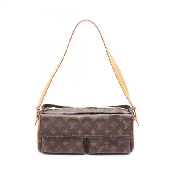 LOUIS VUITTON Brown Monogram Leather Shoulder Bag - Picture 2 of 11